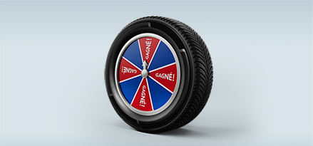 pneu avec roue tournante